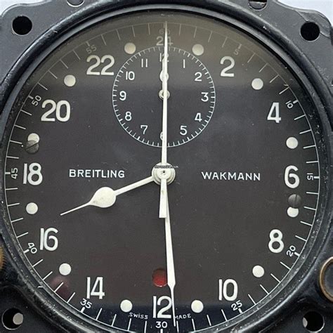 breitling wakmann aircraft clock sale|Breitling Wakmann Aircraft Clock for sale .